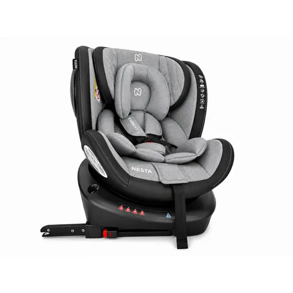 NESTA I-STRONG AUTOSJEDALICA FR20 0-36KG DARK GREY