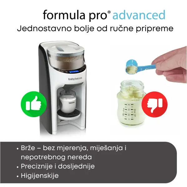 BABY BREZZA  PRO ADVANCED UREĐAJ ZA PRIPREMU ADAPTIRANOG MLIJEKA CHARCOAL
