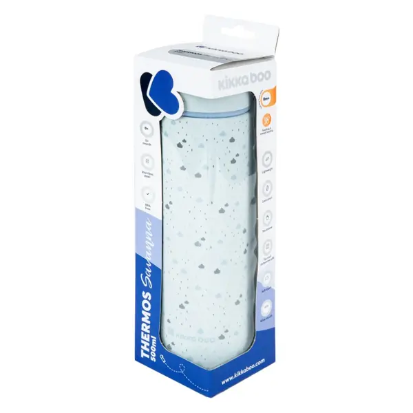 KIKKA BOO TERMOS BOCA SAVANNA 500ML BLUE