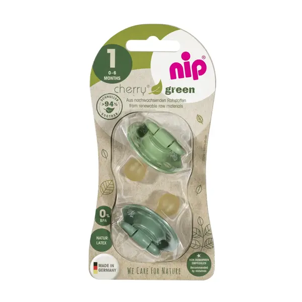 NIP CHERRY GREEN DUDA, LATEX, VEL.1 (0-6 MJESECI)