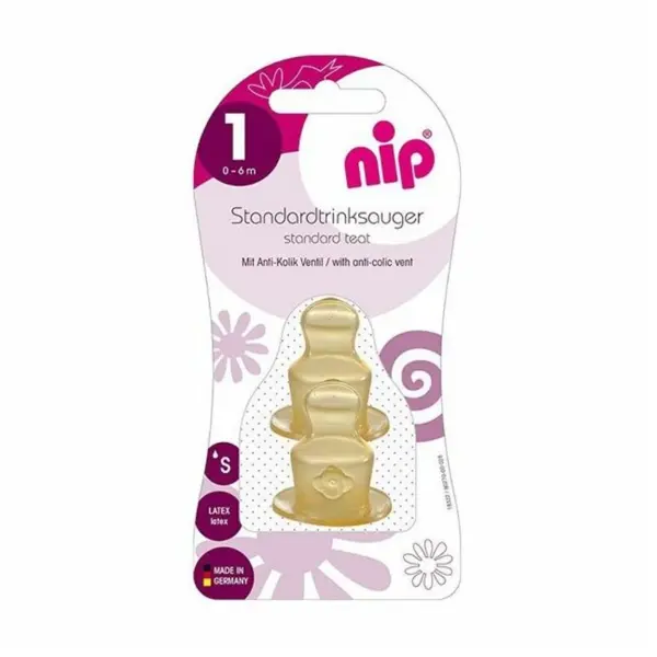 NIP SISAČ ANATOMIC, ANTICOLIC, LATEX, VEL.1 (0-6MJ) FLOW S