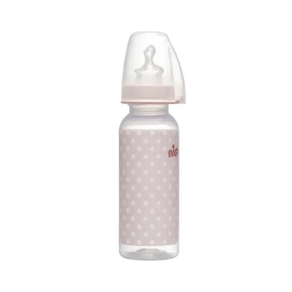 NIP PP BOČICA TRENDY, 250ML, VEL.1, FLOW M, GIRL