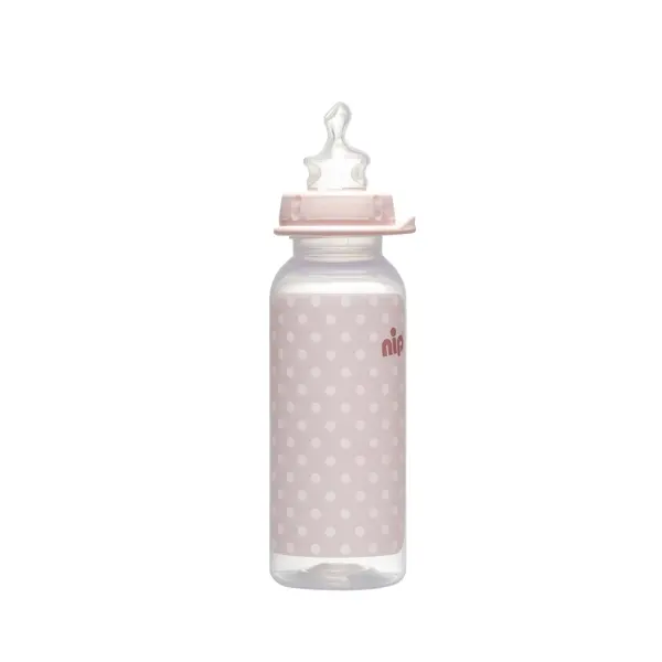 NIP PP BOČICA TRENDY, 250ML, VEL.1, FLOW M, GIRL