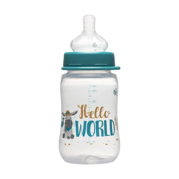 NIP PP BOČICA ŠIROKO GRLO, 260ML, VEL.0+,FLOW M, BOY