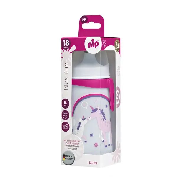 NIP KIDS CUP, PP, 330ML, GIRL