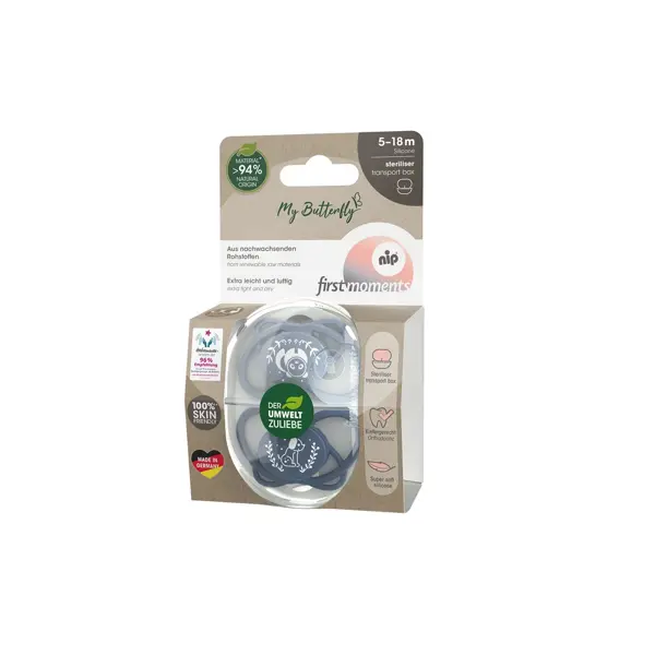 NIP BUTTERFLY DUDA, SILIKON, VEL.2 (5-18 MJESECI)