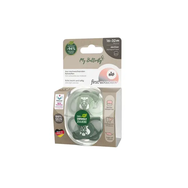NIP BUTTERFLY DUDA, SILIKON, VEL.3 (16-32 MJESECA)