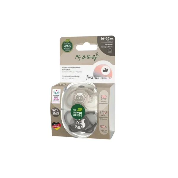 NIP BUTTERFLY DUDA, SILIKON, VEL.3 (16-32 MJESECA)