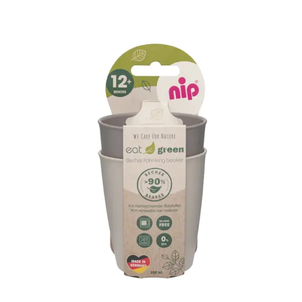 NIP EAT GREEN ČAŠE, MIX, 12+ MJESECI