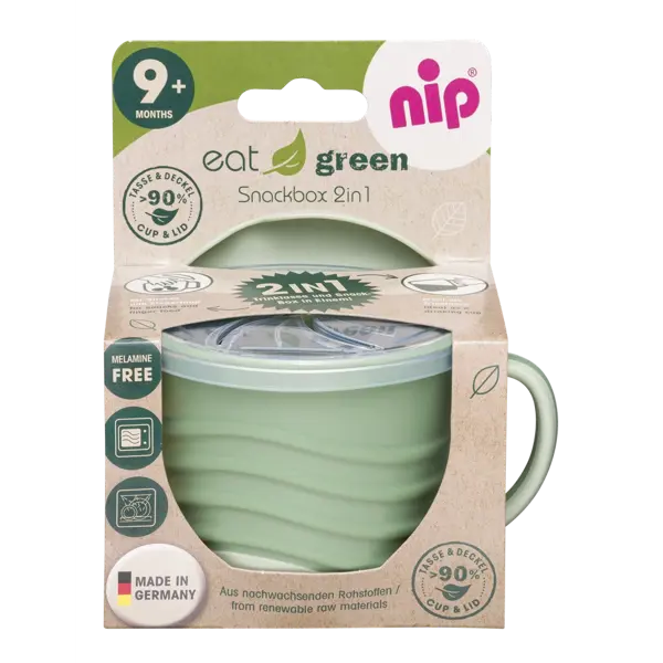 NIP EAT GREEN SNACKBOX 2U1, MIX, 9+ MJESECI