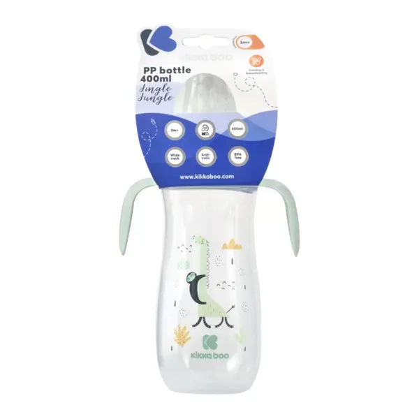 KIKKA BOO BOCA ZA HRANJENJE 400ML,JINGLE JUNGLE,MINT