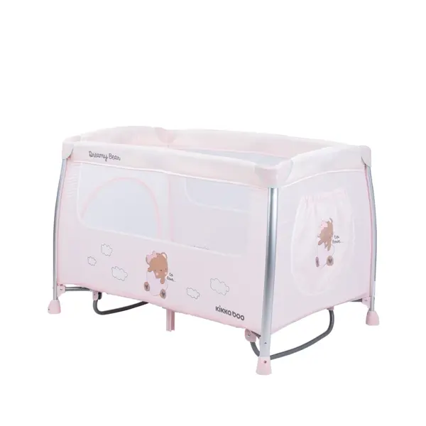 KIKKA BOO VIKEND KREVETIĆ 2 NIVOA,DREAMY BEAR PINK