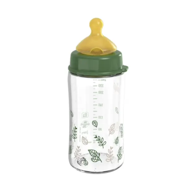 NIP STAKLENA BOCA ŠIROKOG GRLA,CHERRY GREEN BOY,GREEN,240ML