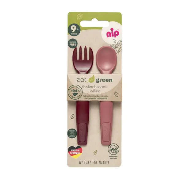 NIP PRIBOR ZA JELO,EAT GREEN,MIX ,9MJ+