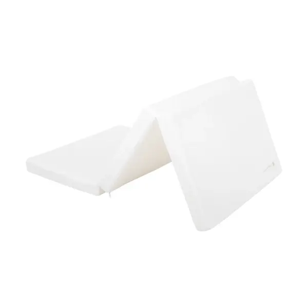 KIKKA BOO SKLOPIVI MADRAC 60/120/5 CM, AIRKNIT WHITE