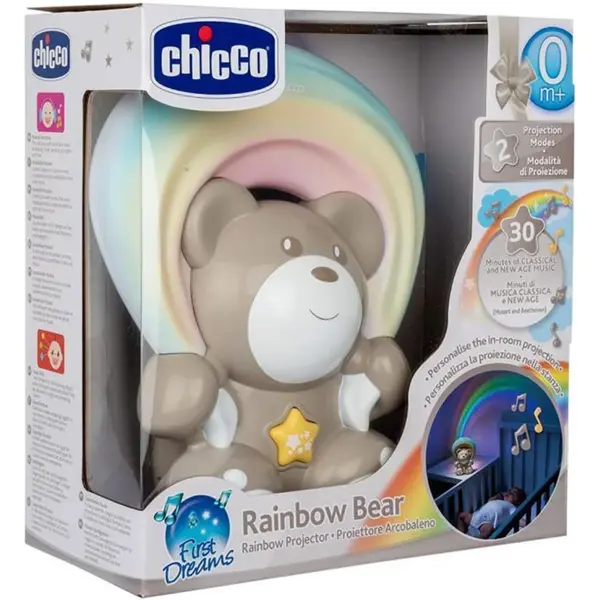 CHICCO PROJEKTOR RAINBOW BEAR, NEUTRAL