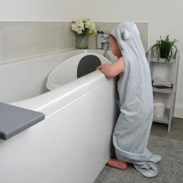 SHNUGGLE RUČNIK ZA BEBE I RODITELJE,GREY