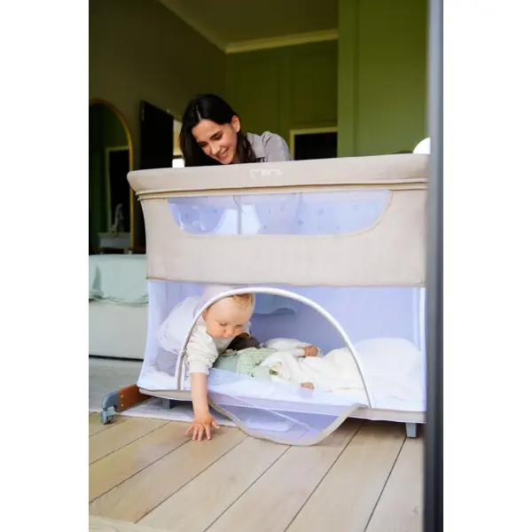 MOMI SMART BED KOLIJEVKA SIVA