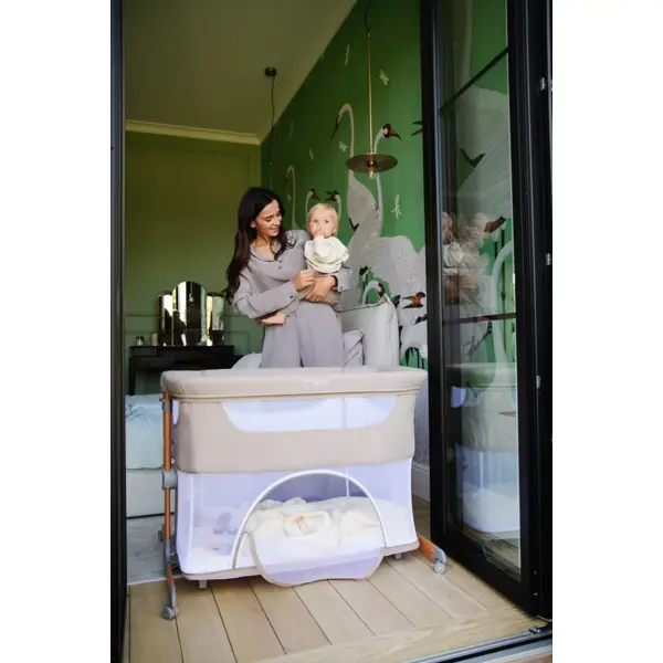 MOMI SMART BED KOLIJEVKA SIVA