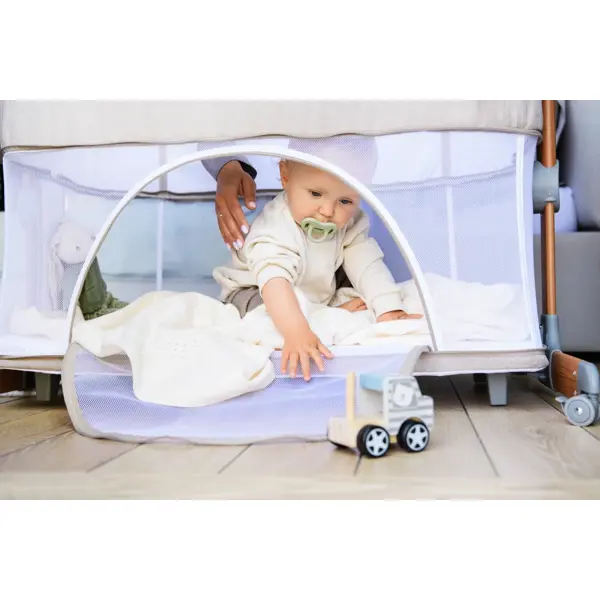 MOMI SMART BED KOLIJEVKA SIVA
