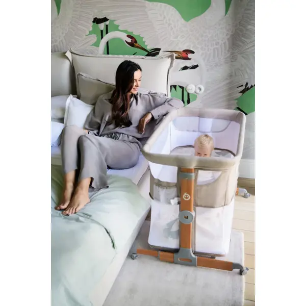 MOMI SMART BED KOLIJEVKA SIVA