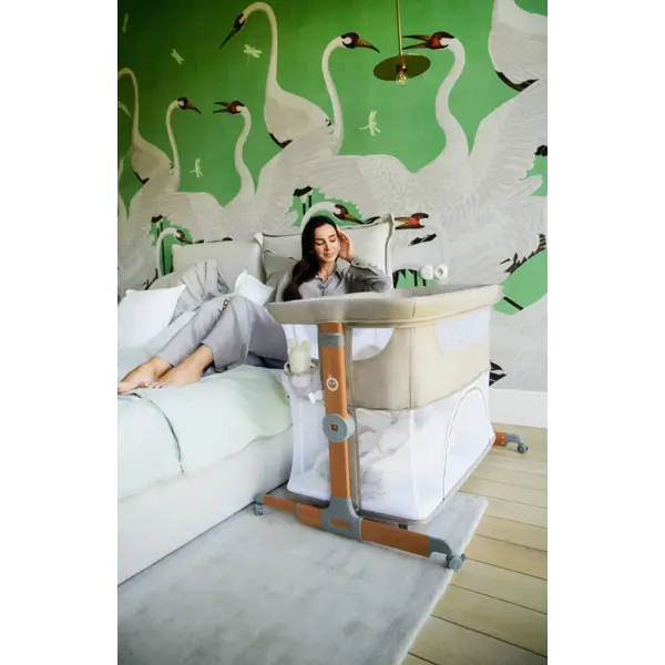 MOMI SMART BED KOLIJEVKA SIVA