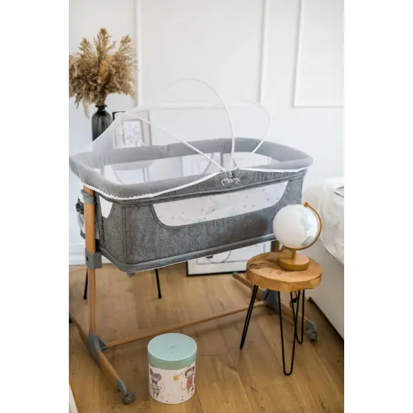 MOMI SMART BED KOLIJEVKA SIVA