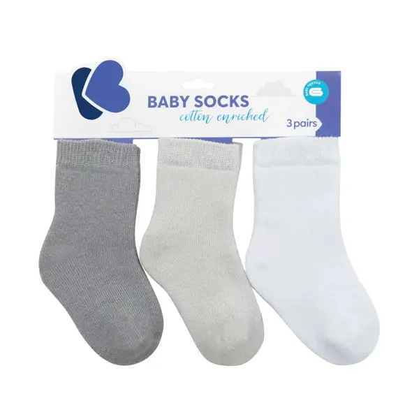 KIKKA BOO DJEČJE TERMO ČARAPE 0-6M,GREY