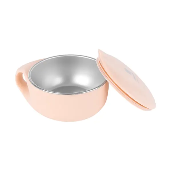 KIKKA BOO POSUDA OD NEHRĐAJUĆEG ČELIKA 200ML,CAT PINK