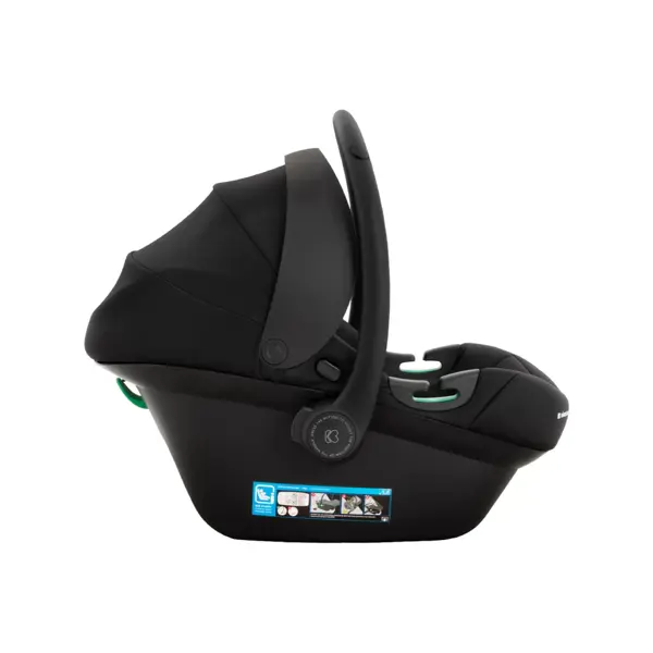 KIKKA BOO AUTOSJEDALICA 40-87CM I-PRIME I-SIZE,BLACK