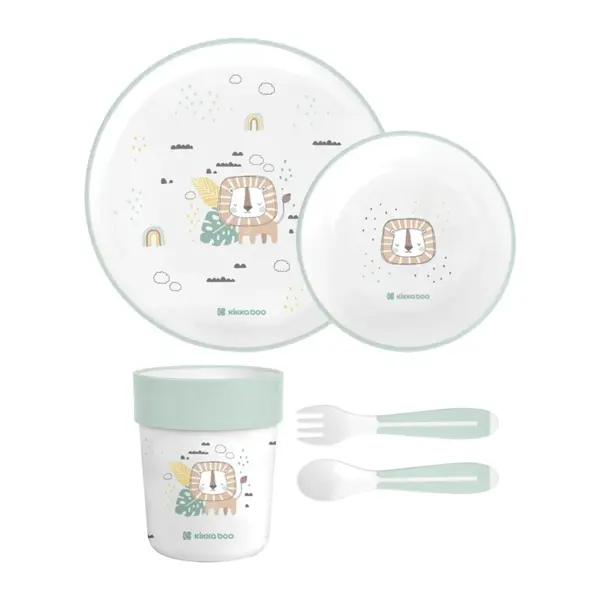 KIKKA BOO POSUĐE SET SAVANNA MINT
