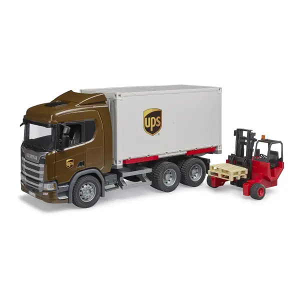 BRUDER SCANIA SUPER 560R LOGISTIČKI KAMION M.
