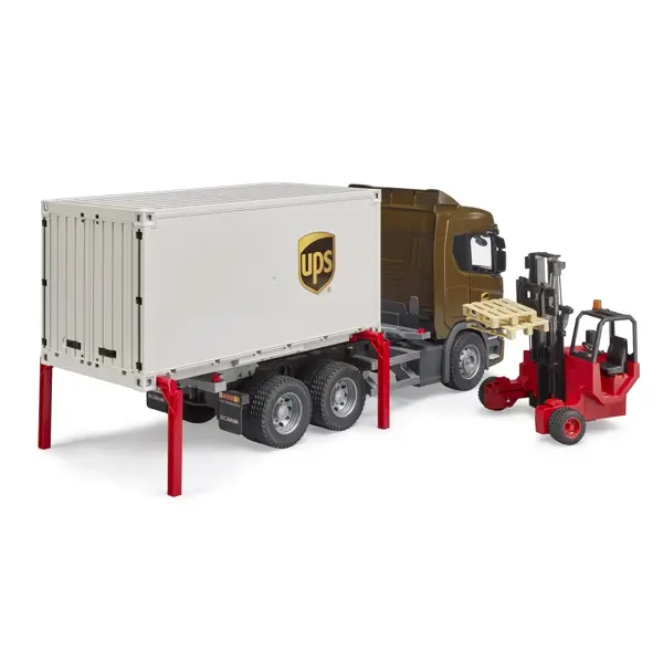 BRUDER SCANIA SUPER 560R LOGISTIČKI KAMION M.