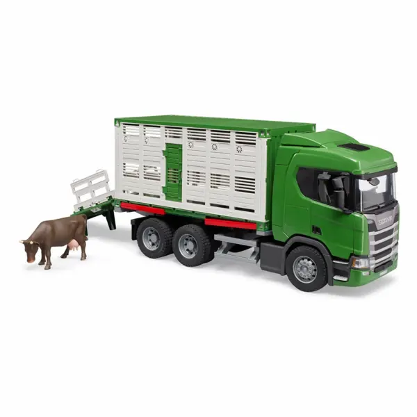 BRUDER SCANIA SUPER 560R KAMION ZA PRIJEVOZ STOKE M.
