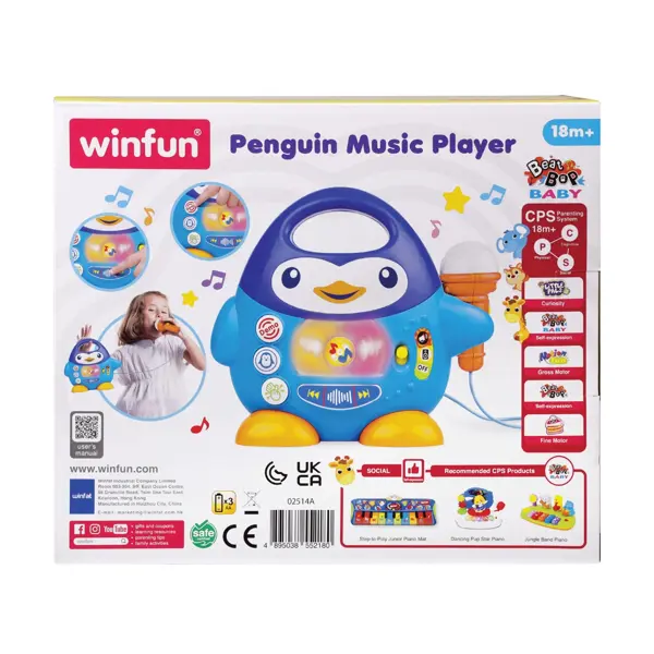 WINFUN IGRAČKA MUSIC PLAYER PINGVIN