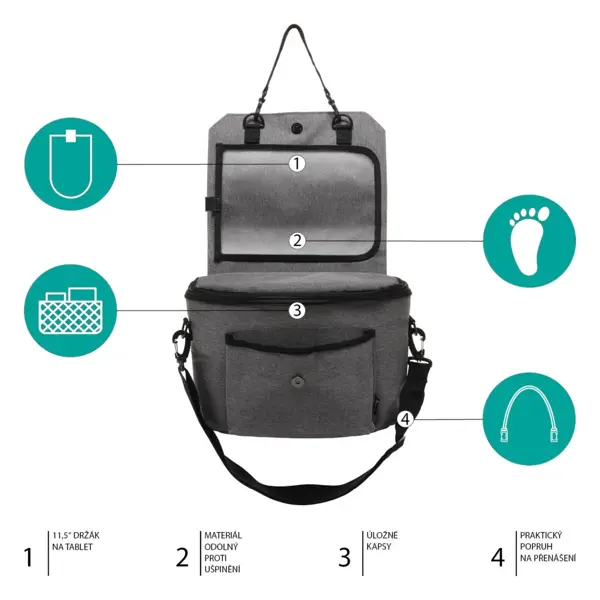 ZOPA ORGANIZATOR 3U1,GREY