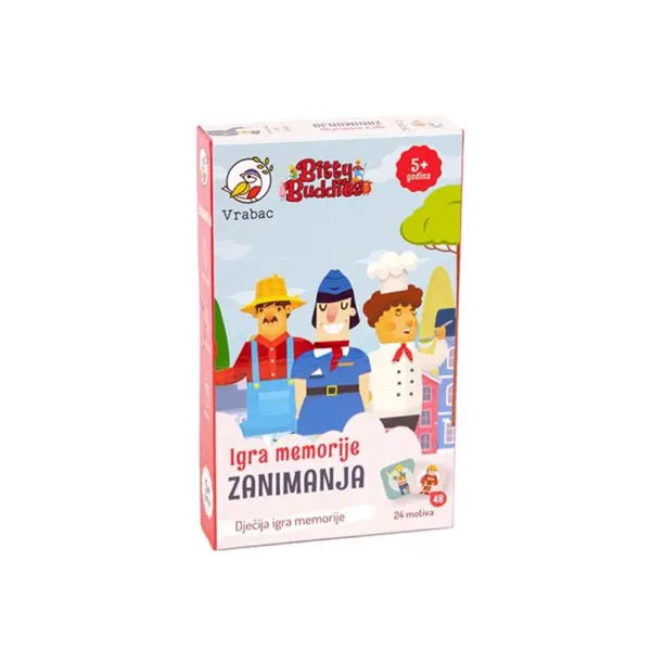 BITTY BUDDIES IGRA MEMORIJE ZANIMANJA,VRABAC