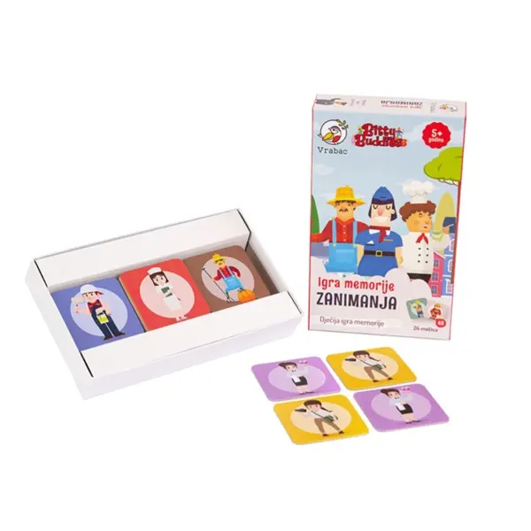 BITTY BUDDIES IGRA MEMORIJE ZANIMANJA,VRABAC