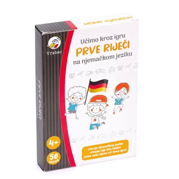 FIFTY KARTE-UČIMO NJEMAČKI,VRABAC