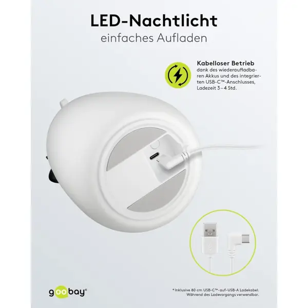 LED LAMPA MEDO,7 BOJA,PUNJIVA BATERIJA,TOUCH SENZOR