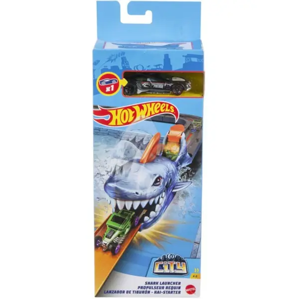 HOT WHEELS DINO/SHARK LAUNCHER