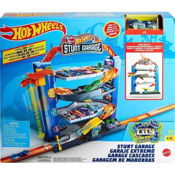 HOT WHEEL STUNT GARAGE