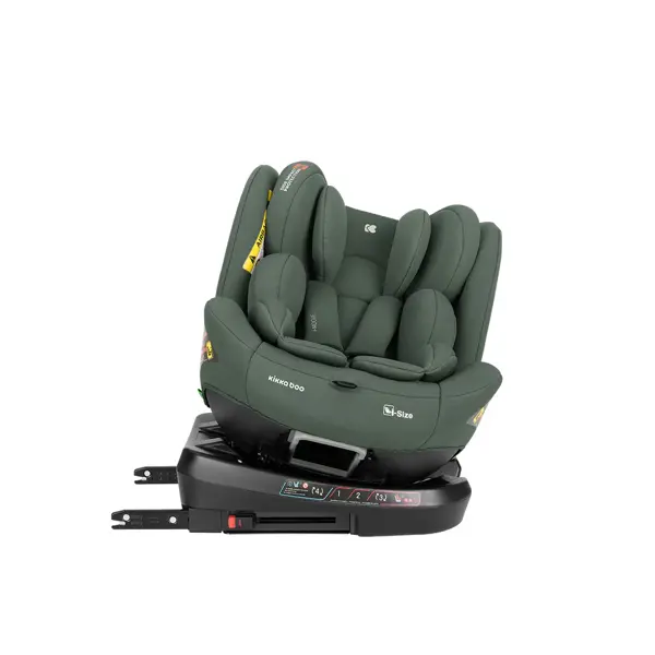 KIKKA BOO AUTOSJEDALICA I-MOOVE 2 I-SIZE,ARMY GREEN
