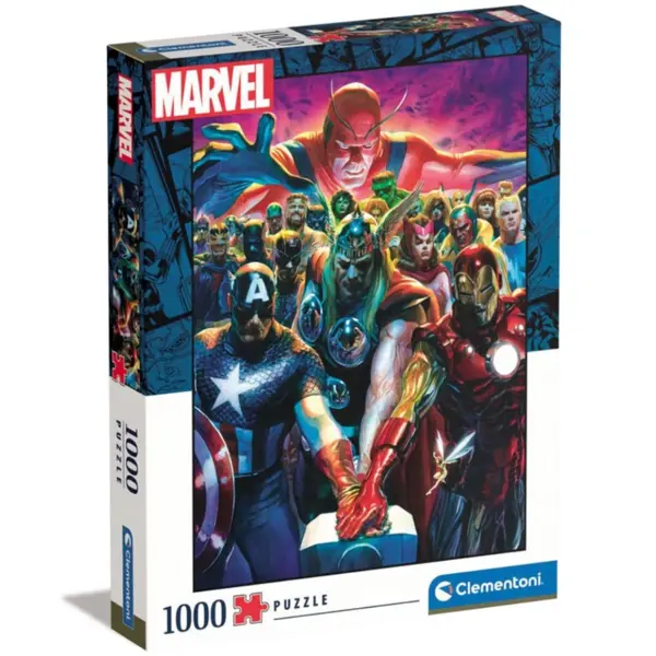 CLEMENTONI PUZZLE 1000 MARVEL THE AVENGERS M.