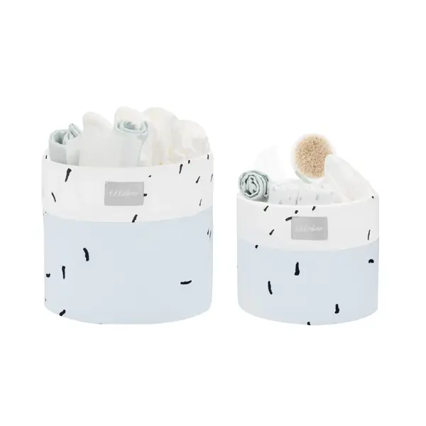 KIKKA BOO SET KOŠARA ZA DJ.SOBU 2KOM-22CM I 18CM BLUE