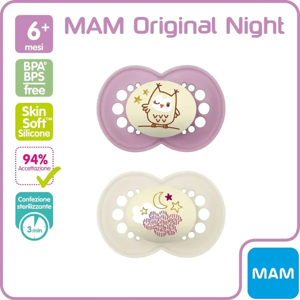 MAM DUDA NIGHT SILIKON 16M+2/1