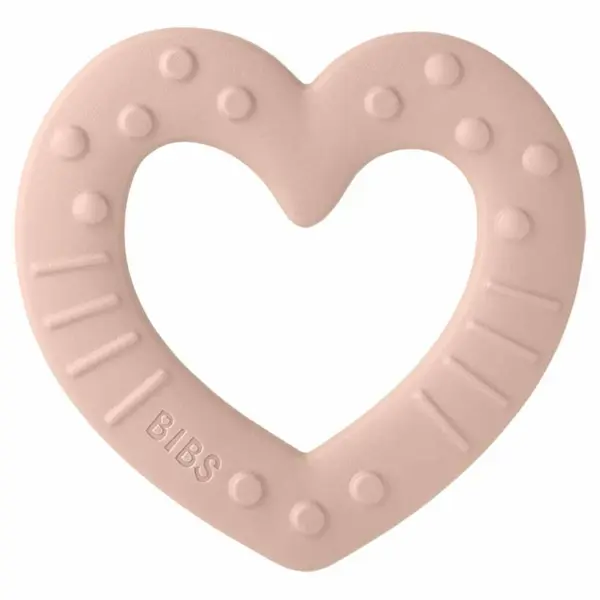 BIBS GLODALICA SRCE BLUSH