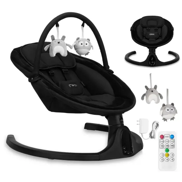 MOMI KENANI ONYX LJULJAČKA ELEKTRIČNA ,BLACK