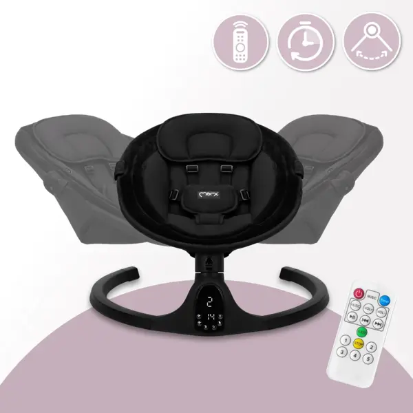 MOMI KENANI ONYX LJULJAČKA ELEKTRIČNA ,BLACK