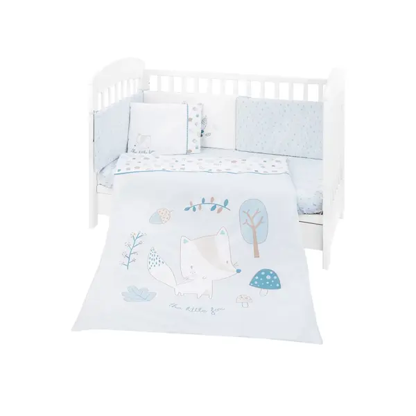 KIKKA BOO LITTLE FOX SET POSTELJINA  70/140 